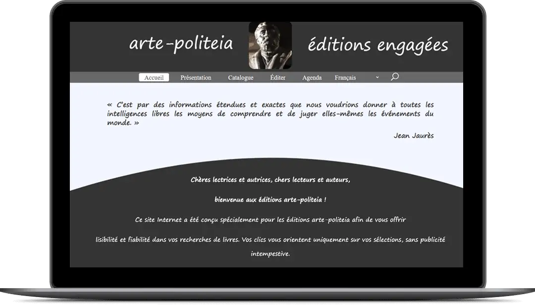Création de site web - Alexis Guibert par ARCA DESIGNER