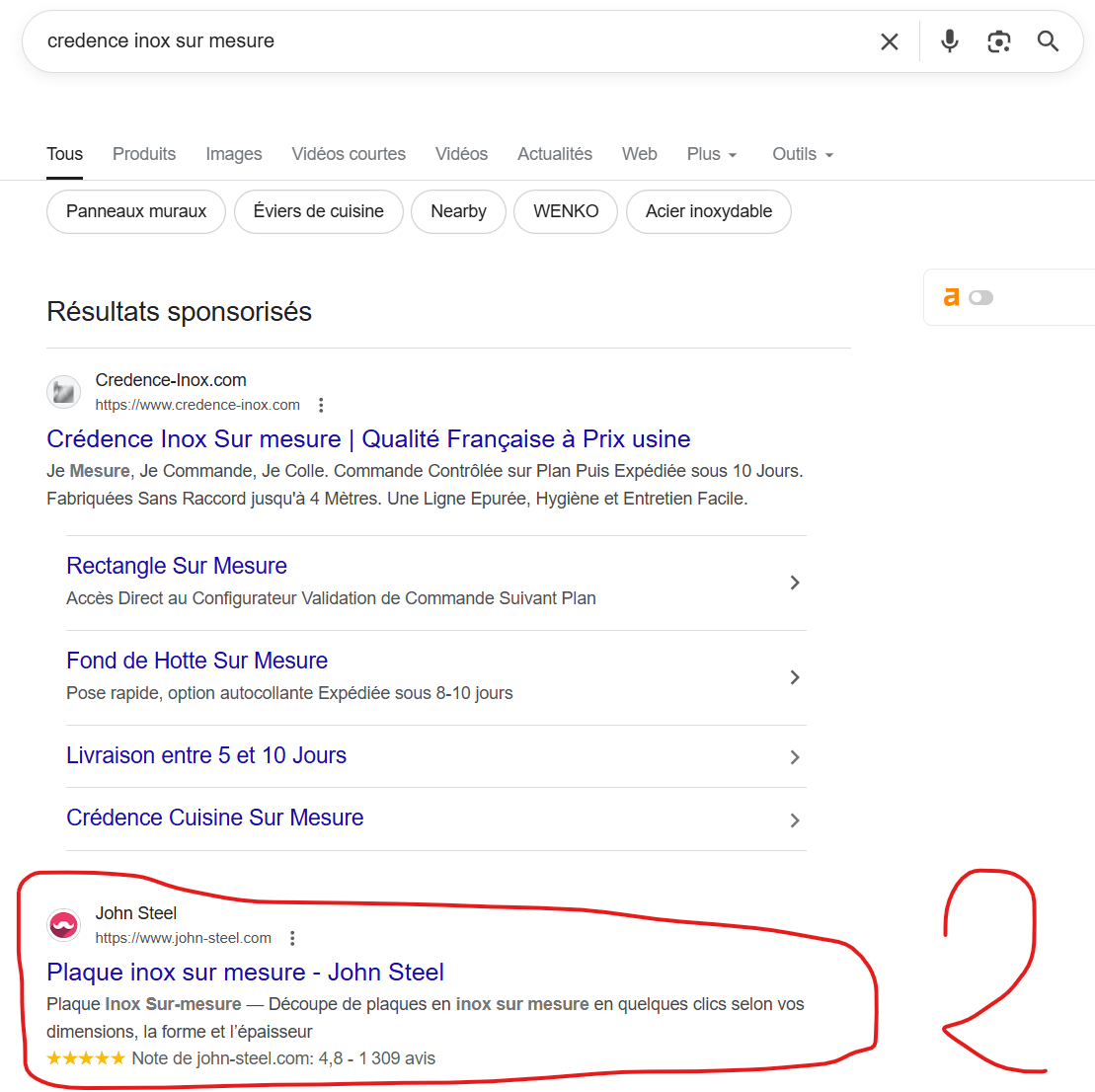Trafic SEO - résultat d'un conultant SEO